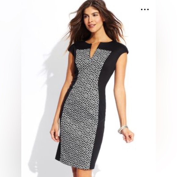 🆕 Connected Apparel Business Casual Dress, Size 10P - Picture 1 of 7